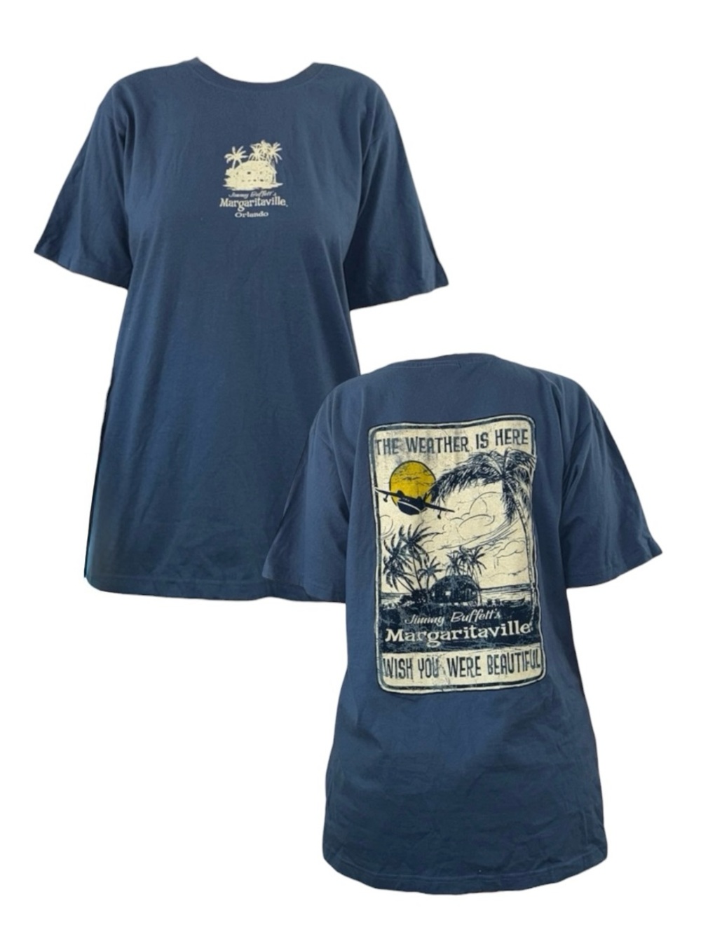 Margaritaville Orlando Blue Short Sleeve Tee